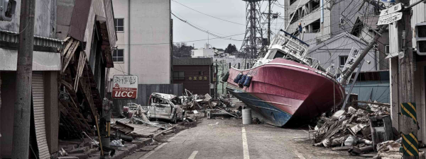 <p>(n.) <em>a very bad situation that brings great damage, harm, and often death</em></p><p>“The Tōhoku earthquake and tsunami in 2011 was Japan’s biggest _______ in the 21st century.”</p>