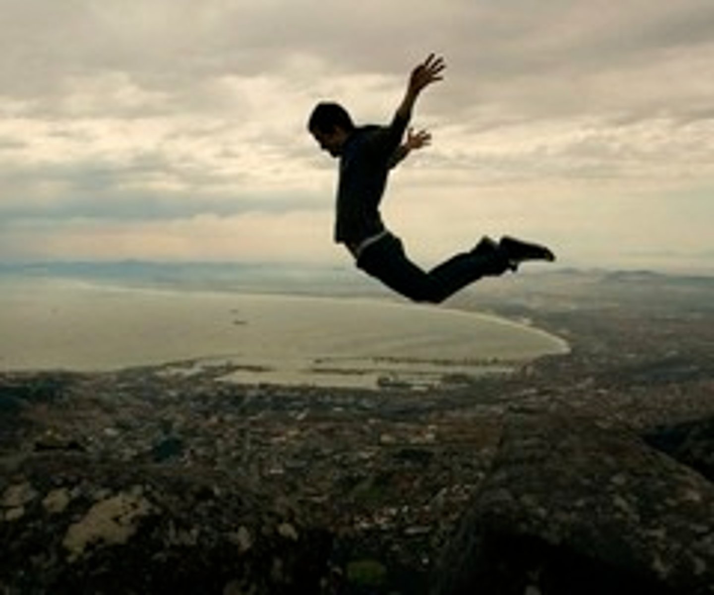 <p>In a situation that is new or different from what you are used to and might be difficult</p><p>(ra khỏi vùng an toàn)</p><p>= unfamiliar state (trạng thái không quen thuộc)</p><p>&gt;&lt; in comfort zone (trong vùng an toàn)</p>