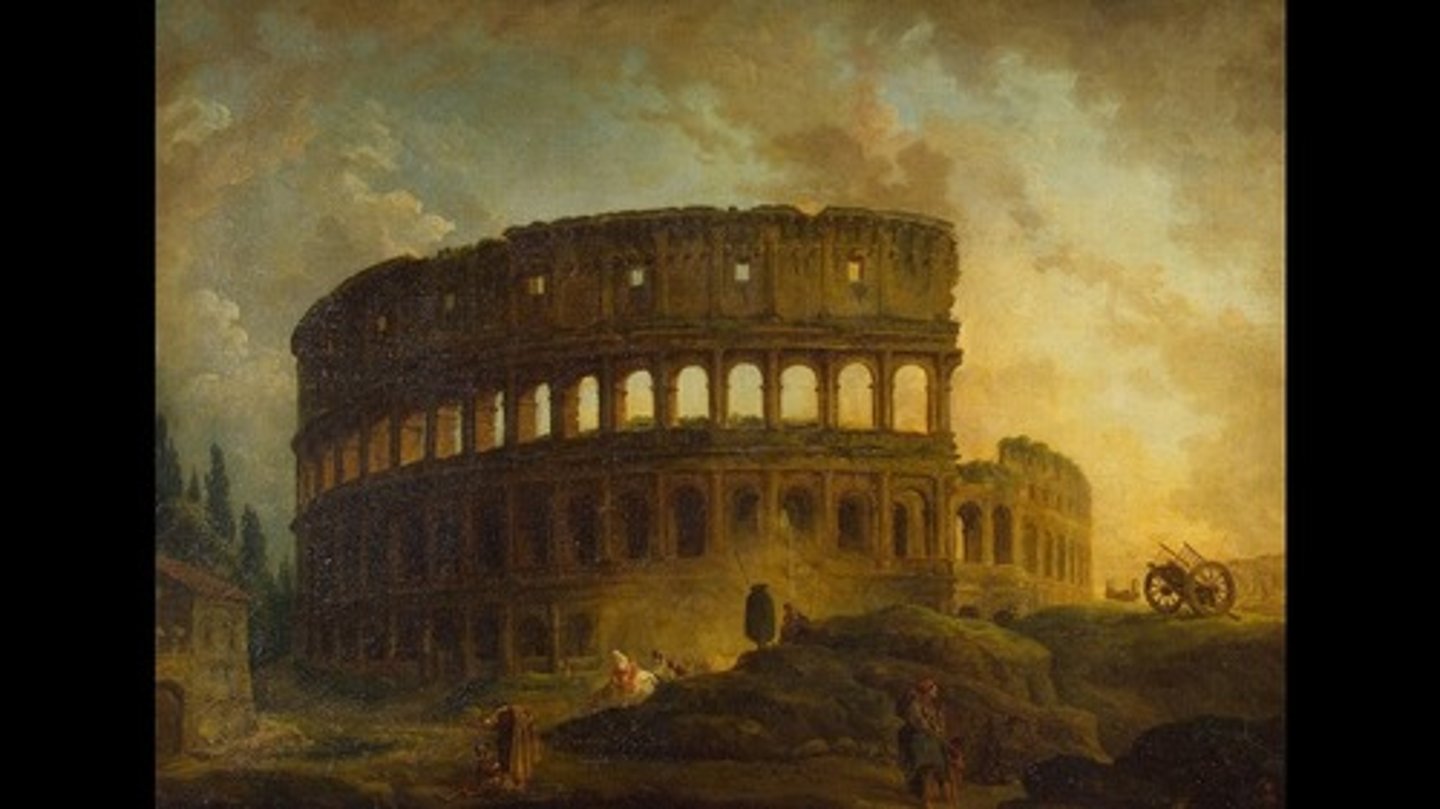 <p>A major literary work written by Edward Gibbon. This new approach to looking at the telling and study of History took God out of the main focus and would instead look at secular approaches to what happened and why. This work would in fact blame the fall of the Roman Empire on the rise of Christianity in Rome itself.</p>