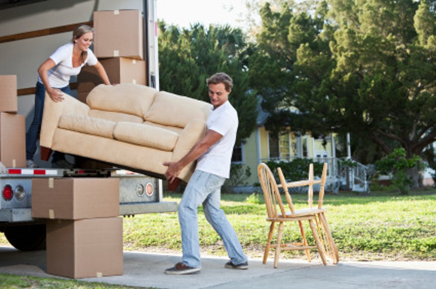 <p>to move to a new address</p>