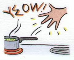 <p><strong>Not realizing that its surface was hot, a woman has quickly withdrawn her hand from the surface of a bowl that she was removing from a microwave. Which of the following phenomena has facilitated the rapid movement of her hand in response to the painful stimulus?</strong></p><p>A) Her midbrain has rapidly responded to the nociceptive stimuli and induced arm flexion.</p><p>B) The withdrawal reflex of her peripheral nervous system has quickly mediated between afferent and effector neurons.</p><p>C) The forebrain has mediated a protective spinal cord reflex.</p><p>D) Her CNS has enacted a protective response received by neurons that innervate her arm muscles.</p>