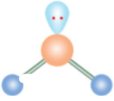 <p>Name the VSPR & angle</p>