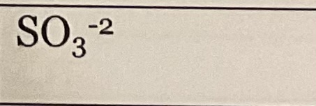 <p>SO3-2</p>
