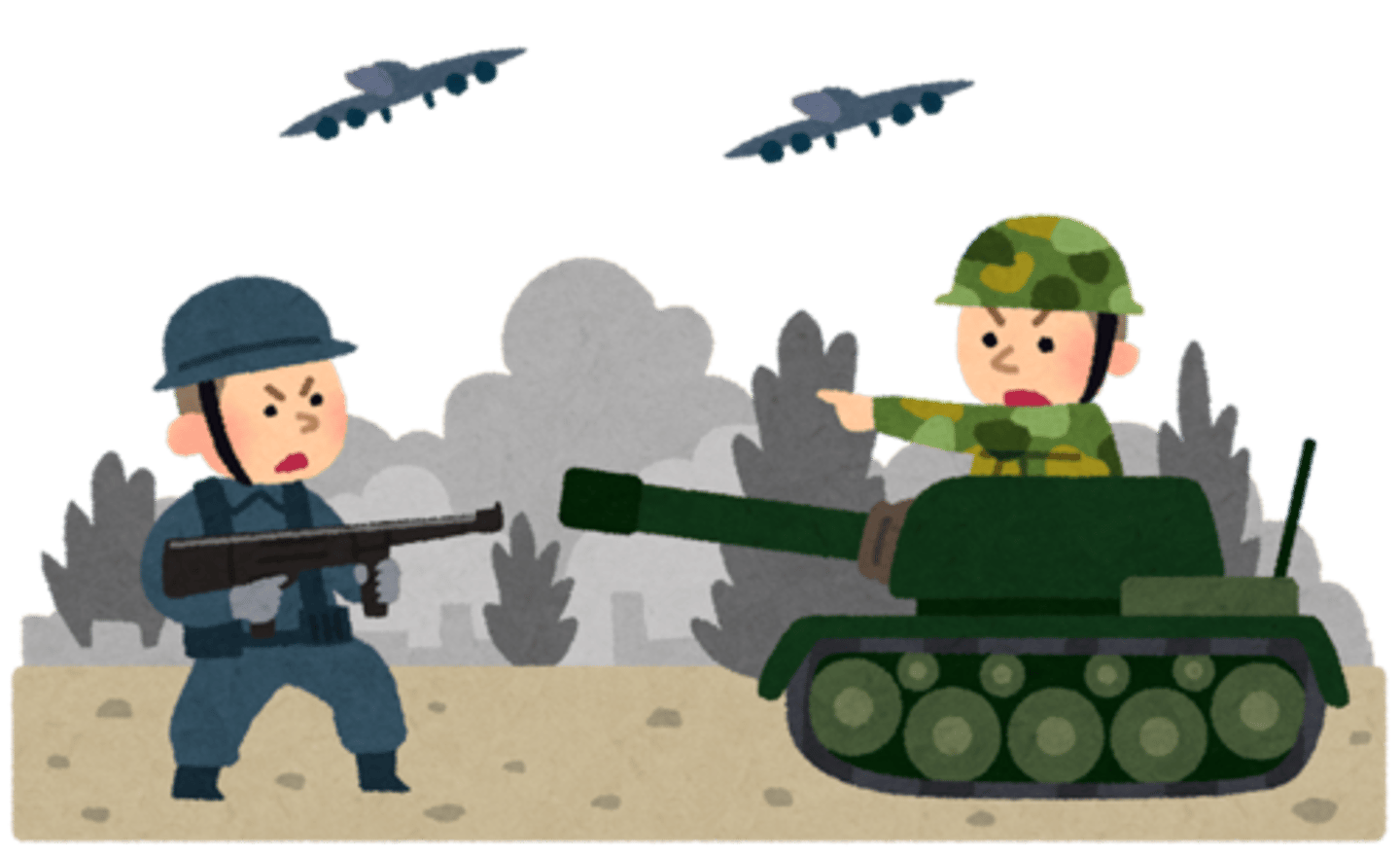 <p>せんそう 【CHIẾN TRANH】</p><p>chiến tranh</p>