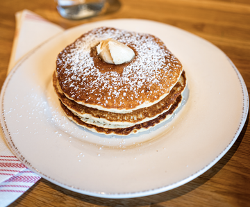 <p>Buttermilk pancakes</p>
