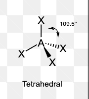 <p>Tetrahedral </p>