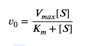 Michaelis-Menten equation