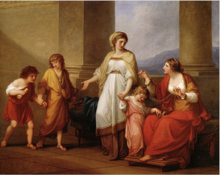 <p>Cornelia Presenting Her Children as Her Treasures (Mother of the Gracchi) (artist)</p>