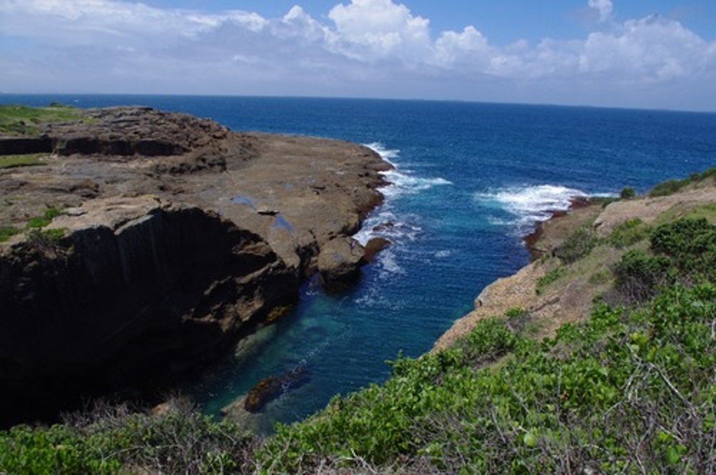 <p>A lake occupying a glacially scoured, U-shaped valley that often extends to the ocean and may contain saltwater.</p>