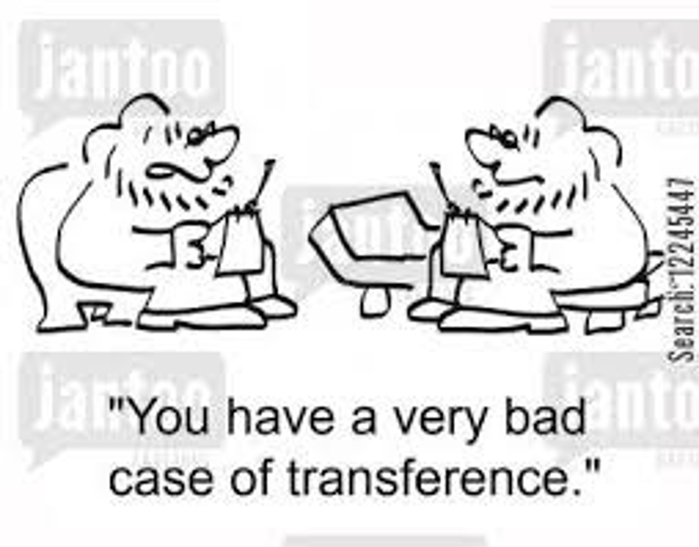 <p>in psychoanalysis, the patient's transfer to the analyst of emotions linked with other relationships (such as love or hatred for a parent).</p>