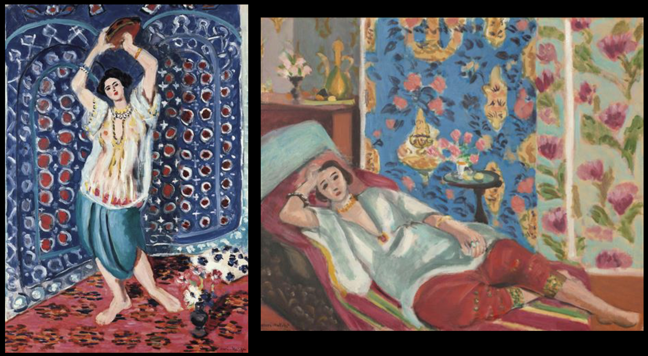 <p>Matisse’s Odalisque period </p>