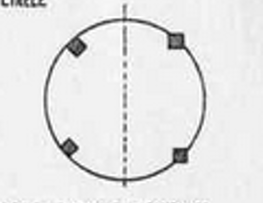 <p>Alternate long and short ashes, closely and evenly spaced.<br><br><strong>Used to indicate : </strong></p><p>1. The centre of circles and arcs </p><p>2.The axis of object with cylindrical features </p><p>3. Center of symmetrical views or parts of the views that are symmetrical.</p>