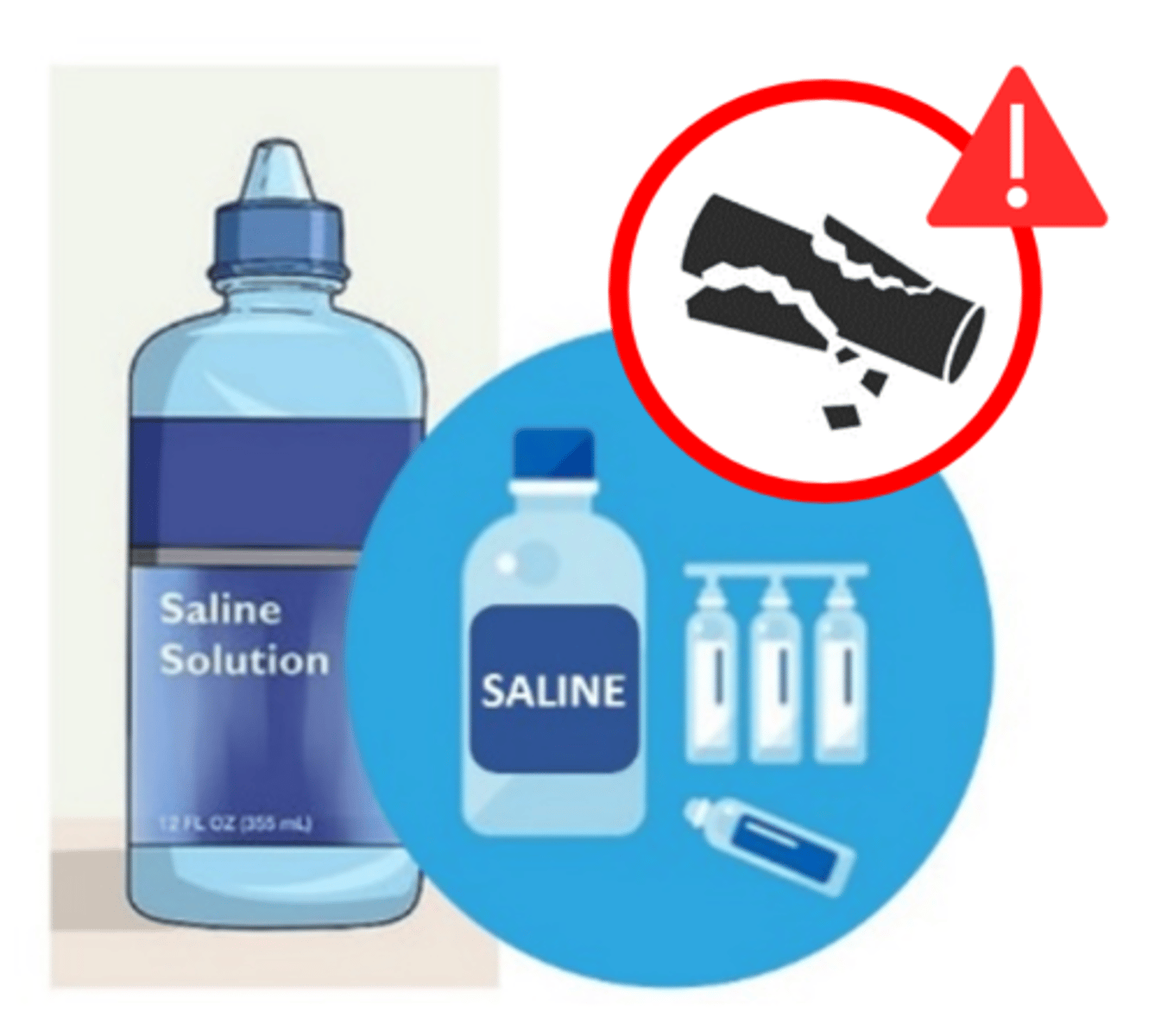 <p>a sodium chloride solution (salt water) that should not be used in instrument cleaning because it's corrosive to metal surfaces</p>