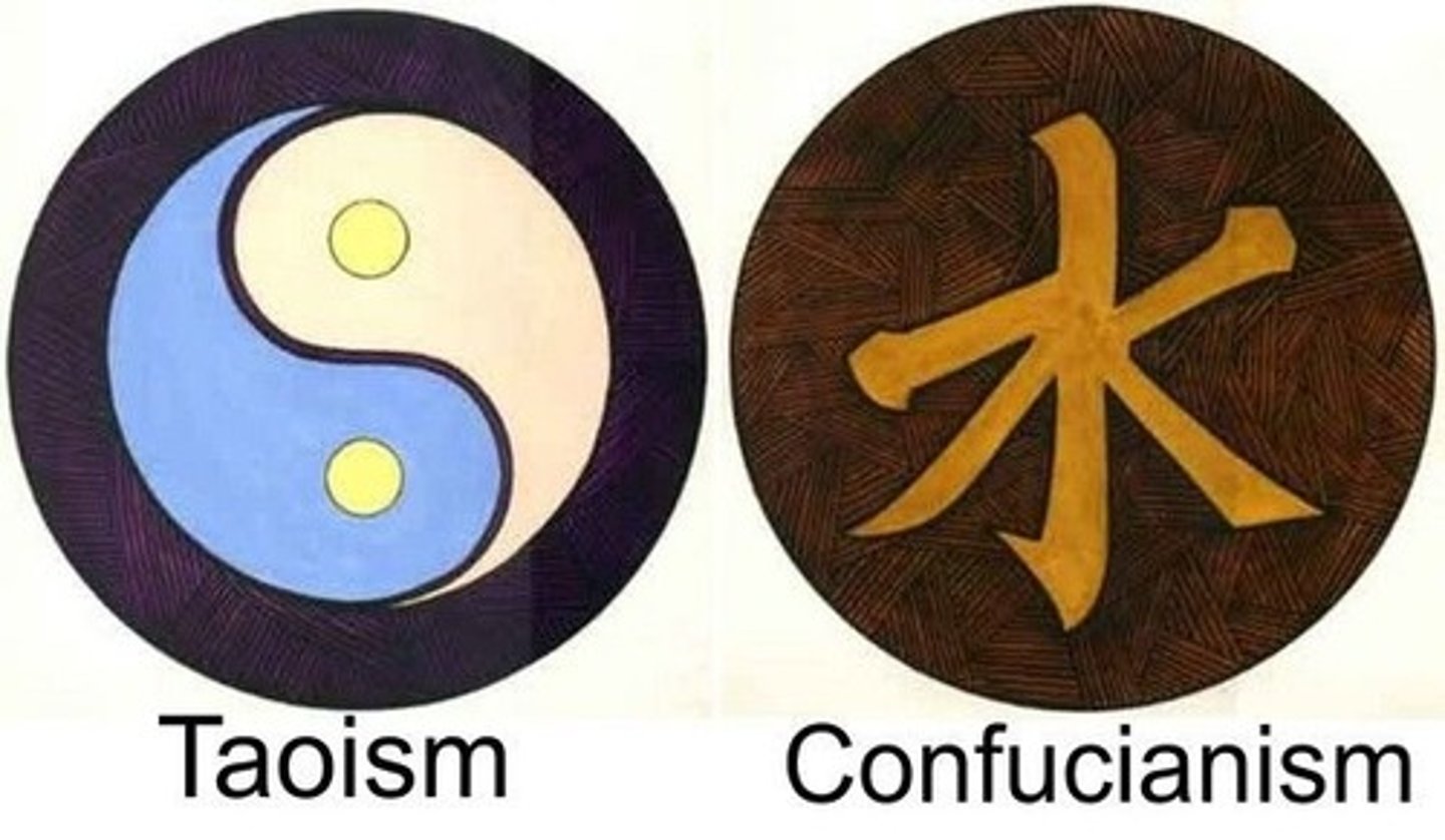 <p>Unlike Daoism, this tradition believes that people can design and manipulate the natural state of things for the betterment of humanity.</p>