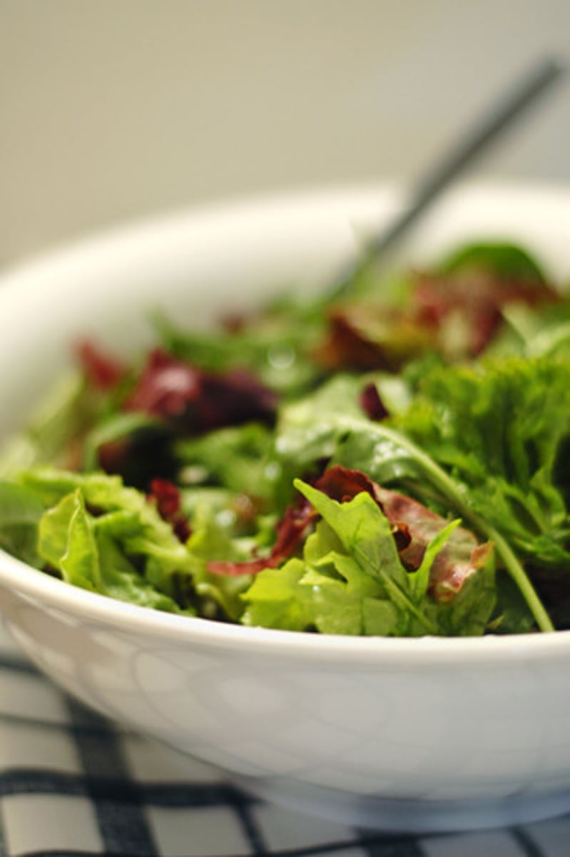 <p>a salad, lettuce</p>
