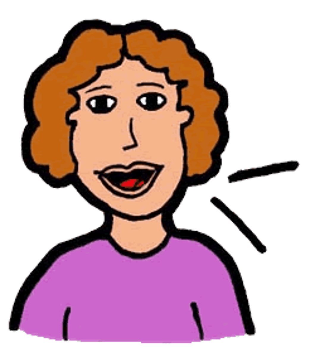 <p>to say, to tell</p>