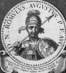 <p>first king of Rome</p>