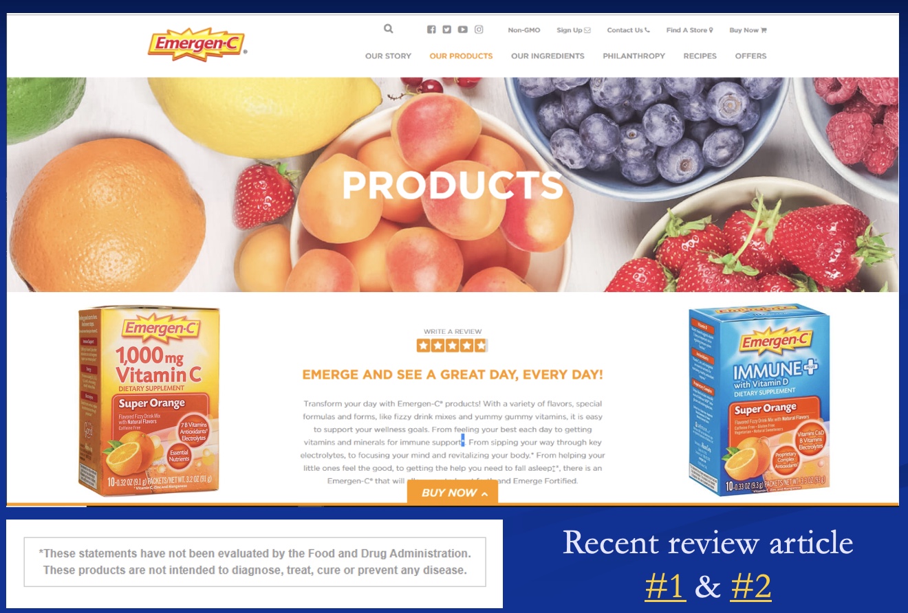 <p>should someone take this Vit C supplement for a cold?</p>