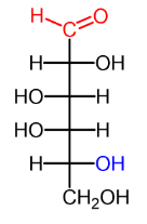 <p>name this monosaccharide:</p><p>ALDOSE + - - +</p>