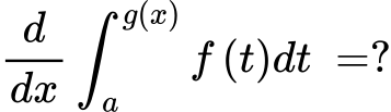 <p>Corollary to FTC</p>