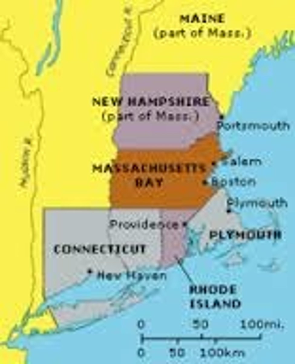 <p>Colonies that were granted a charter with established rules (ex. Rhode Island, Connecticut and Massachusetts)</p>