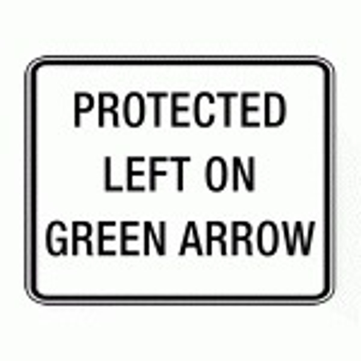<p>Vehicles turning have the right-of-way, oncoming traffic must stop</p>