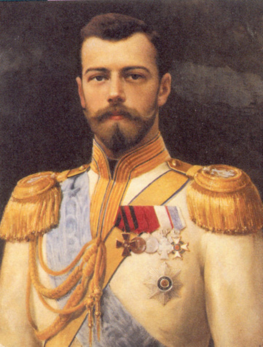 <p>(1868-1918) Czar of Russia (1894-1917). He was overthrown during the Russian Revolution of 1917. Later, he and his family were killed by the revolution's leadership.</p>
