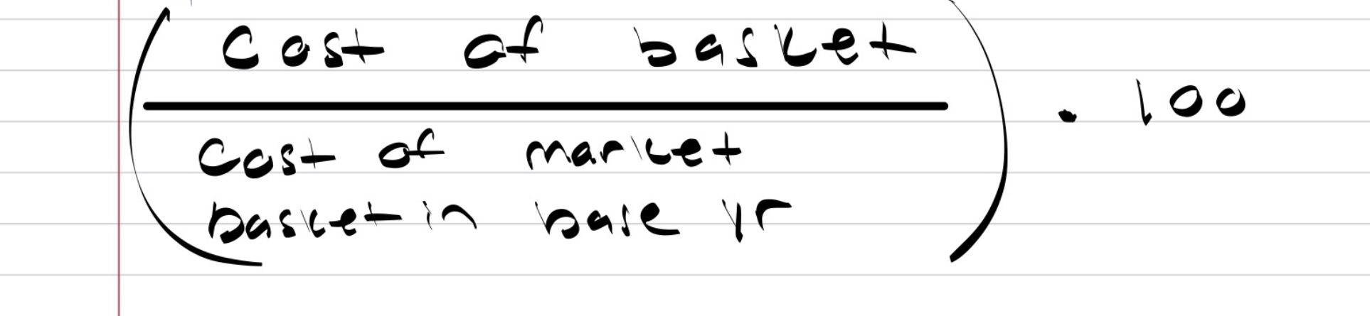 <p>A measure that examines the weighted average of prices of a basket of consumer goods and services.</p>