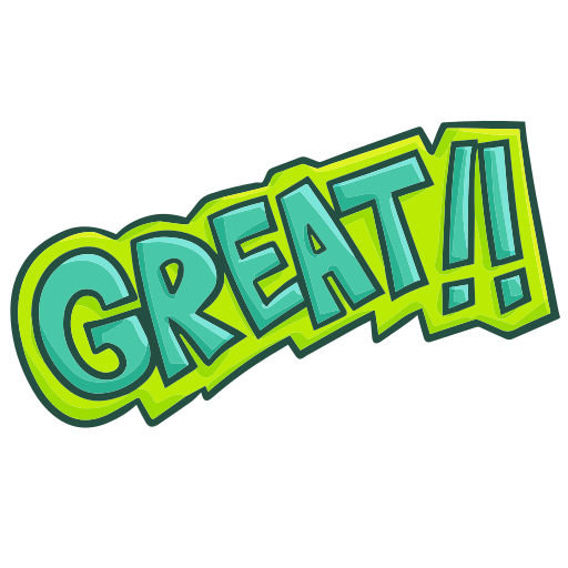 <p>great, excellent</p>