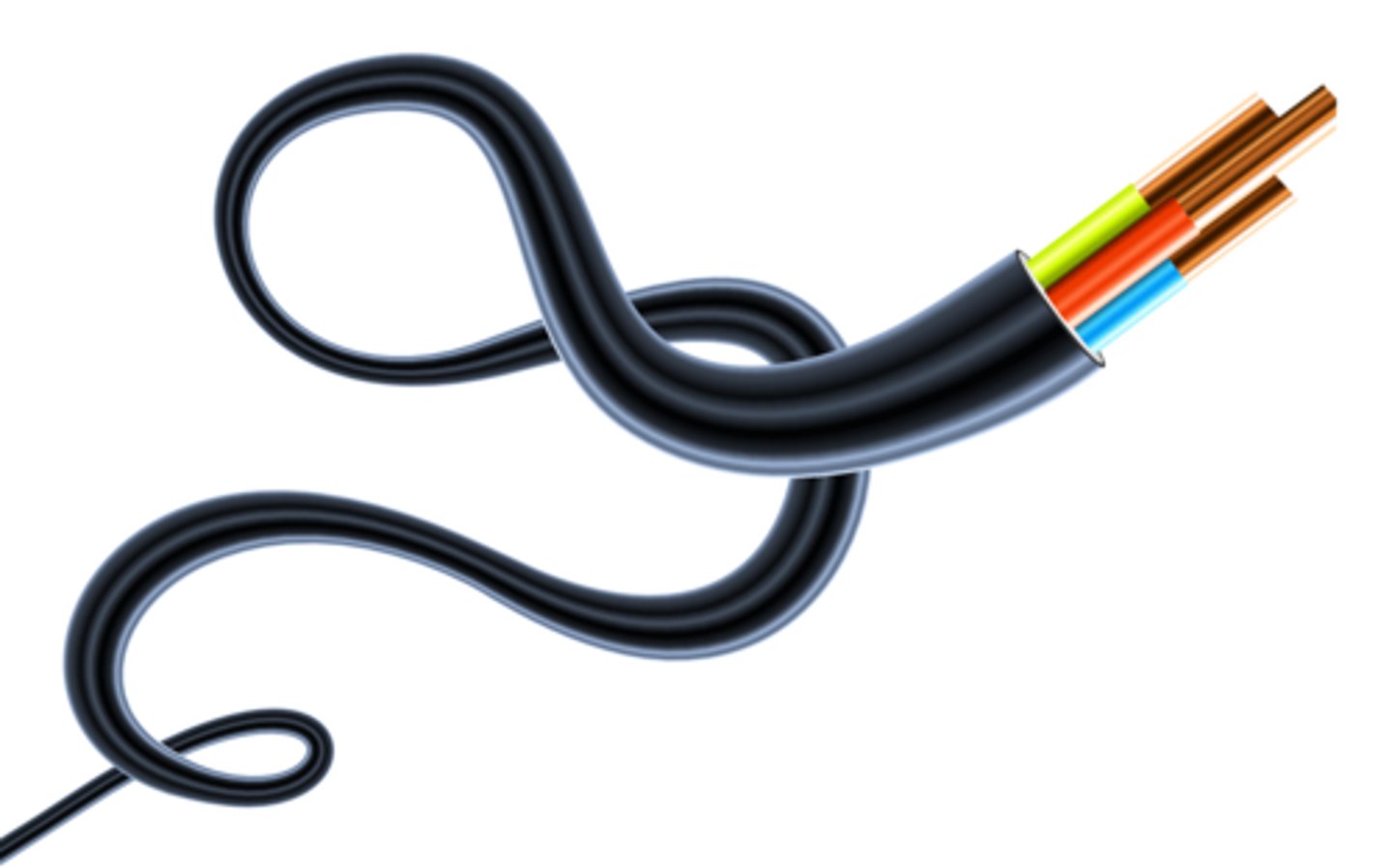 <p>cable, wire, cord</p>