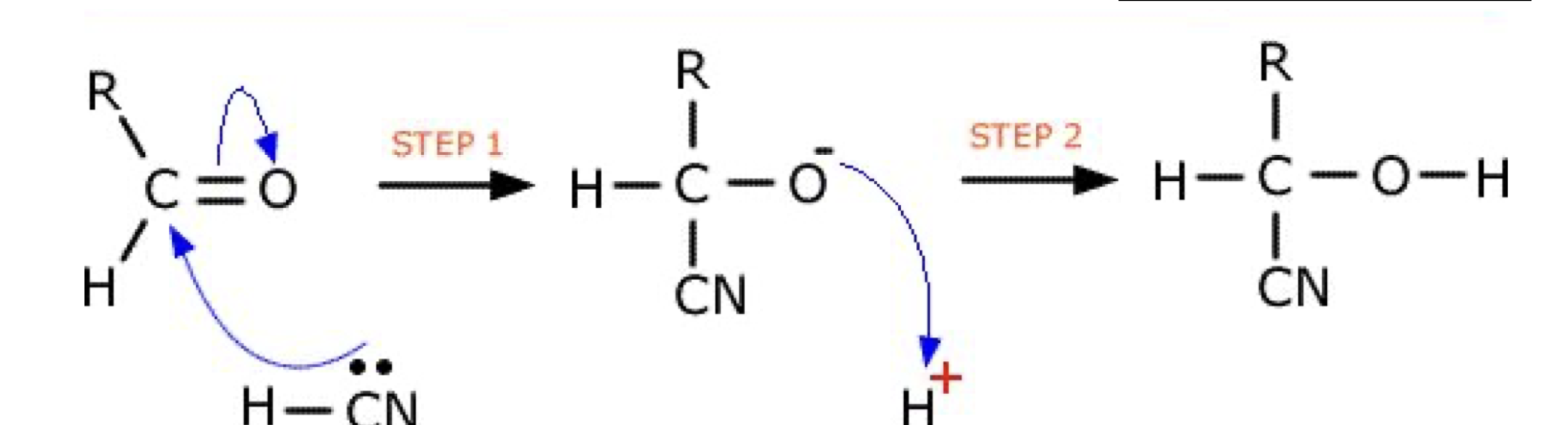 <p>2 Hydroxy- methyl propanenitrile</p>