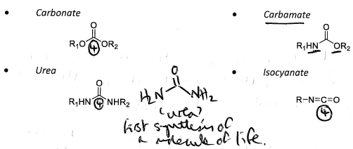 <p><span style="background-color: inherit; line-height: 21.85px; color: windowtext;"><span>-Level four functional groups are unusual, they have all four bonds to heteroatoms. Typically, to achieve functional group level 4, there will be a double bond to an oxygen, and then two more bonds to other heteroatoms.</span></span><span style="line-height: 21.85px; color: windowtext;"><span>&nbsp;</span></span></p>