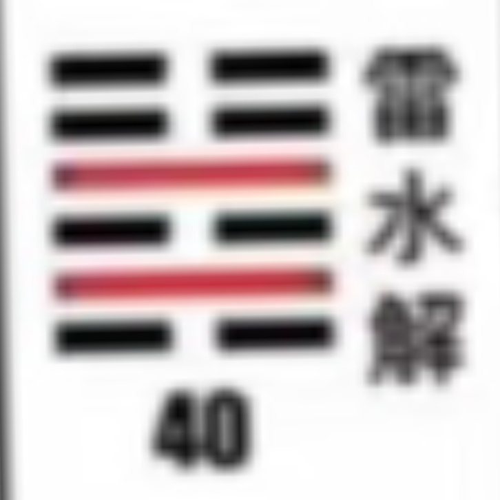 <p><strong>雷水解(解卦)</strong></p>