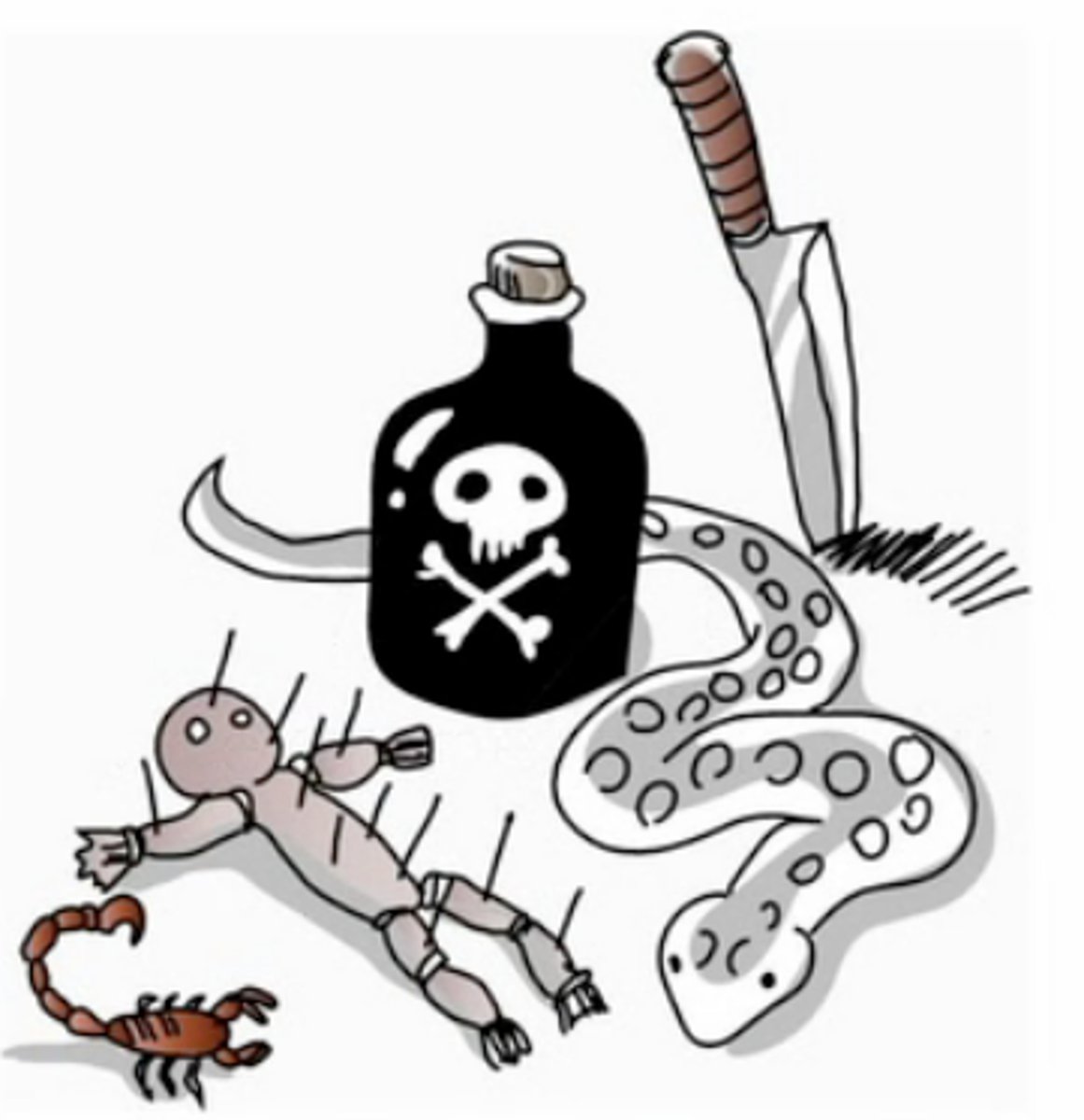 <p>full of hate, harmful</p>