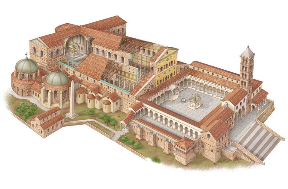 <p><strong>*Old St. Peter’s Basilica, Rome, c. 320-327CE, Late Antique (S. 7.9, 7.13)</strong></p>