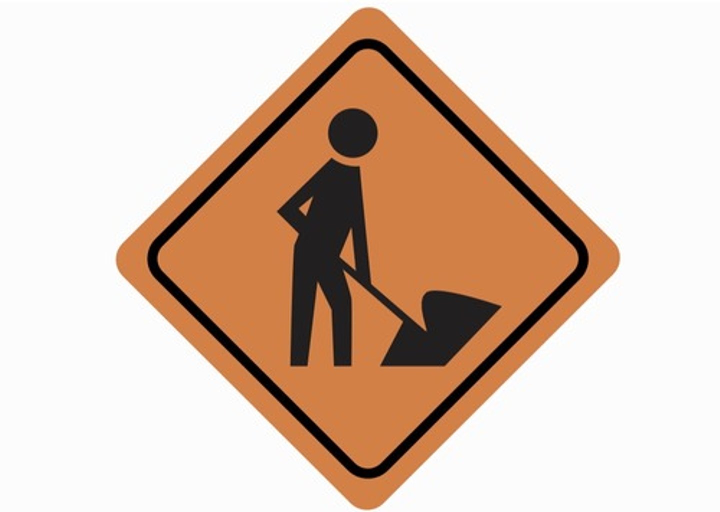 <p>Workers are on or very close to the road in the work zone ahead.</p>