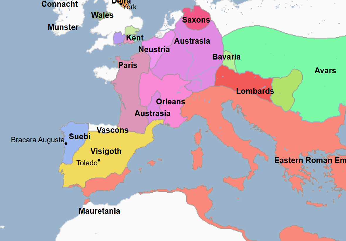 <ul><li><p>16th King of the Visigoths </p></li><li><p>A pretender to the Visigothic throne, he invited Byzantine Emperor Justinian the Great’s troops into Visigothic Spain but when he had no use for them anymore they continued to occupy it </p></li></ul><p></p>