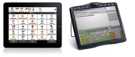 <ul><li><p>Uses power</p></li><li><p>Sophisticated programming, usually computer-based</p></li><li><p>Many are speech-generating devices</p></li><li><p>super customizable (unlimited vocab)</p></li><li><p>Can be dedicated or open</p><ul><li><p>need special training to be able to prescribe and program high-tech systems </p></li><li><p>not just any SLP can use one </p></li><li><p>AAC clinics have long wait lists </p></li></ul></li></ul><p></p>