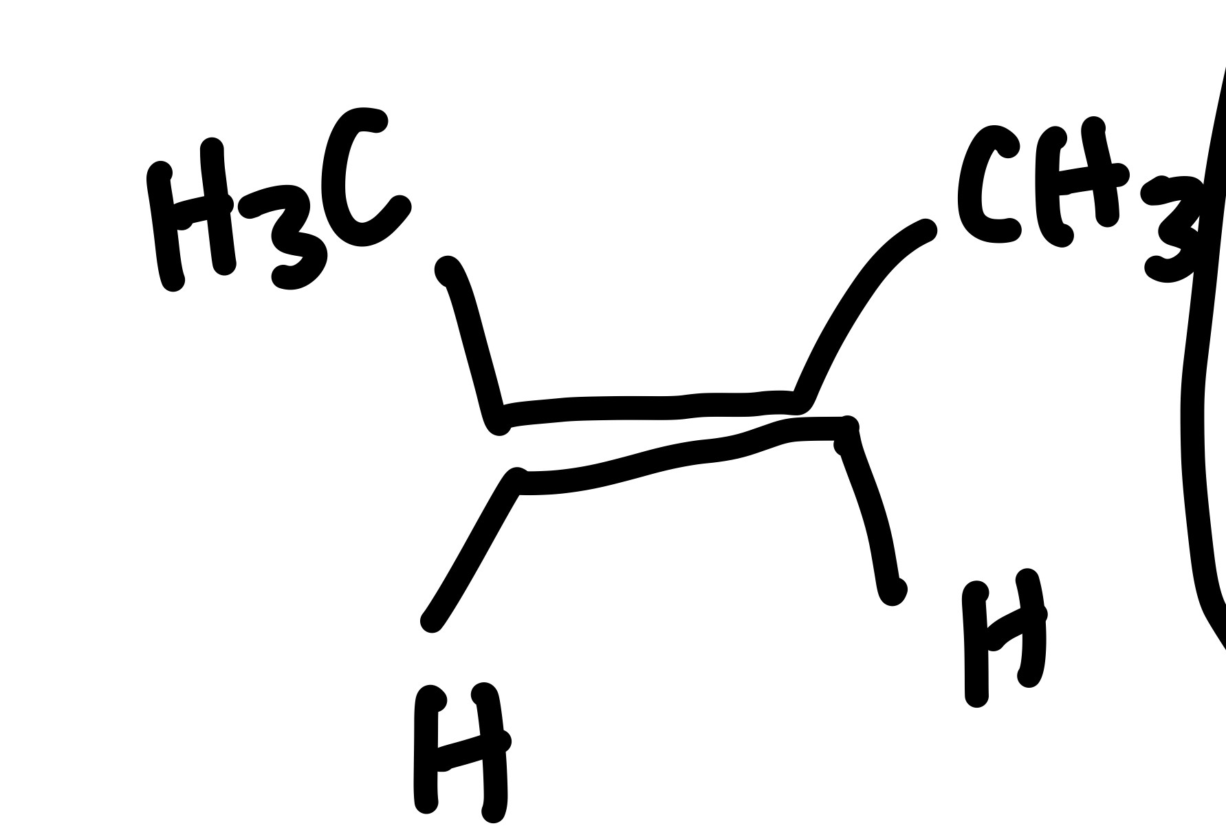 <p>Name this molecule using cis-trans</p>