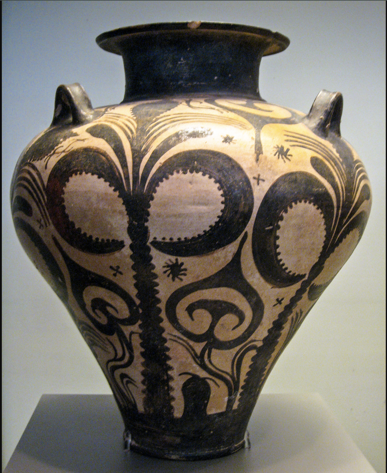 <p>Plant Amphorae of palms ( Mycenae ) </p>