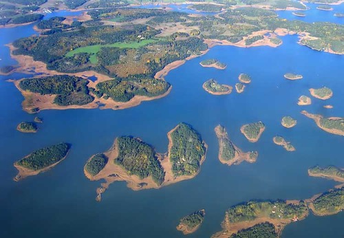 Un grupo de islas