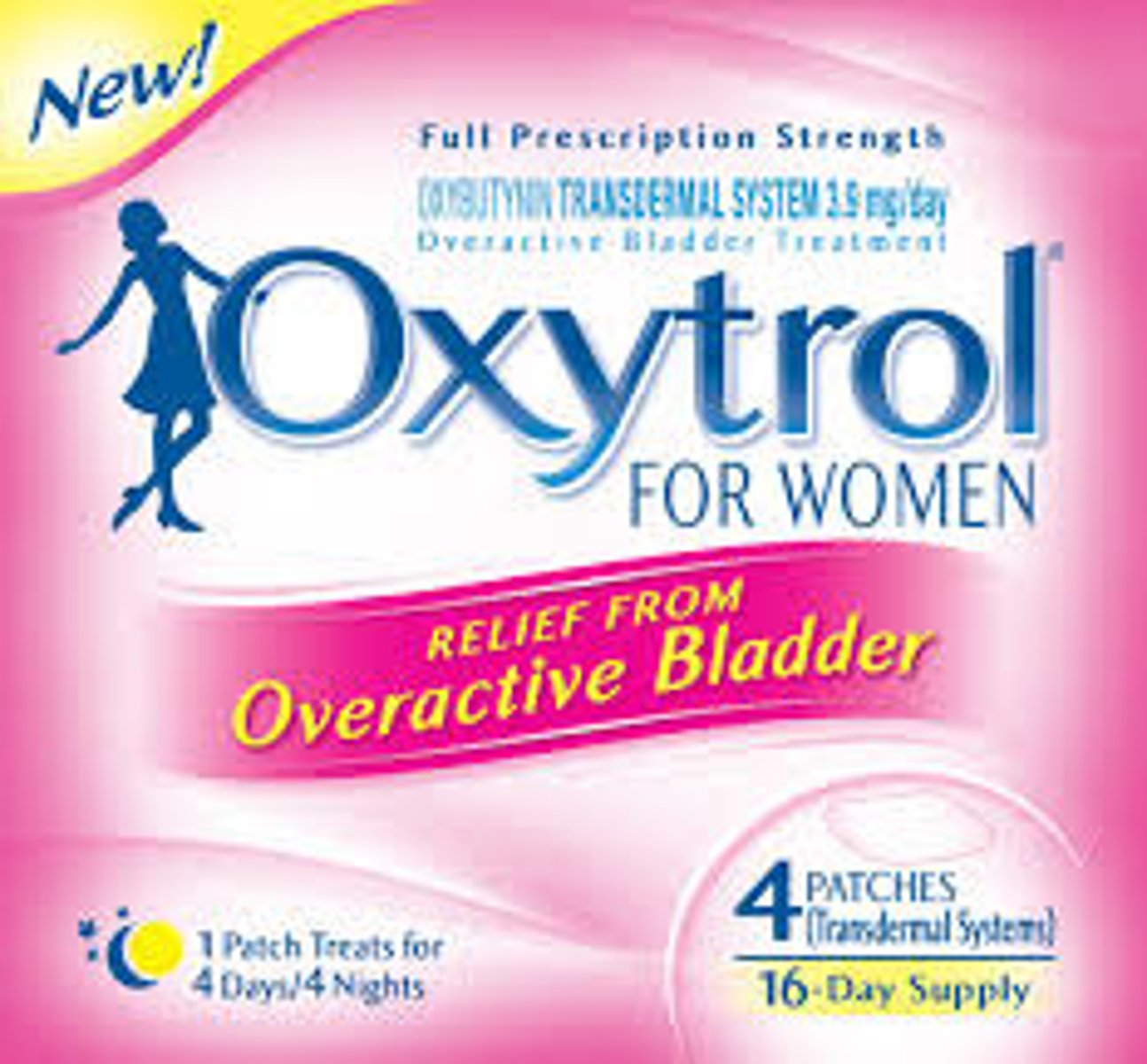 <p>oxybutynin patch</p><p>(overactive bladder)</p>