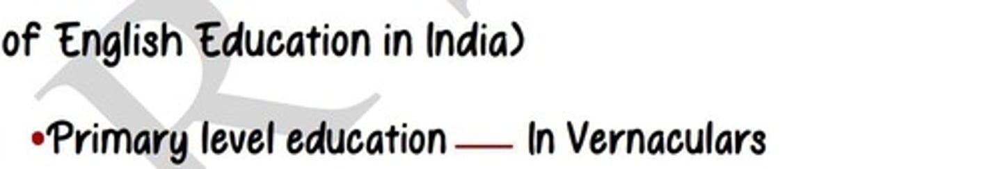 <p>1854 document reforming Indian education system.</p>