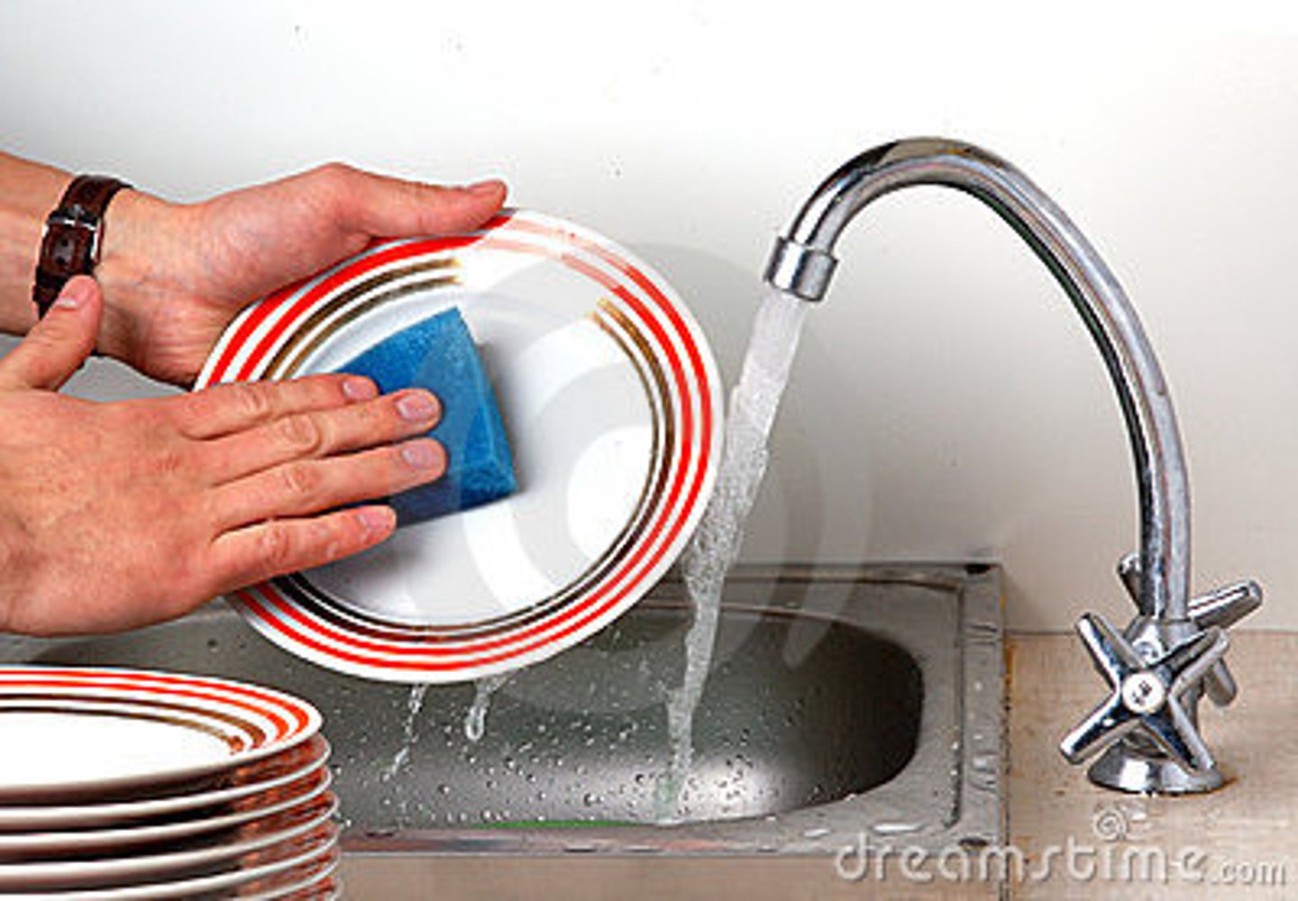 <p>to do the dishes</p>