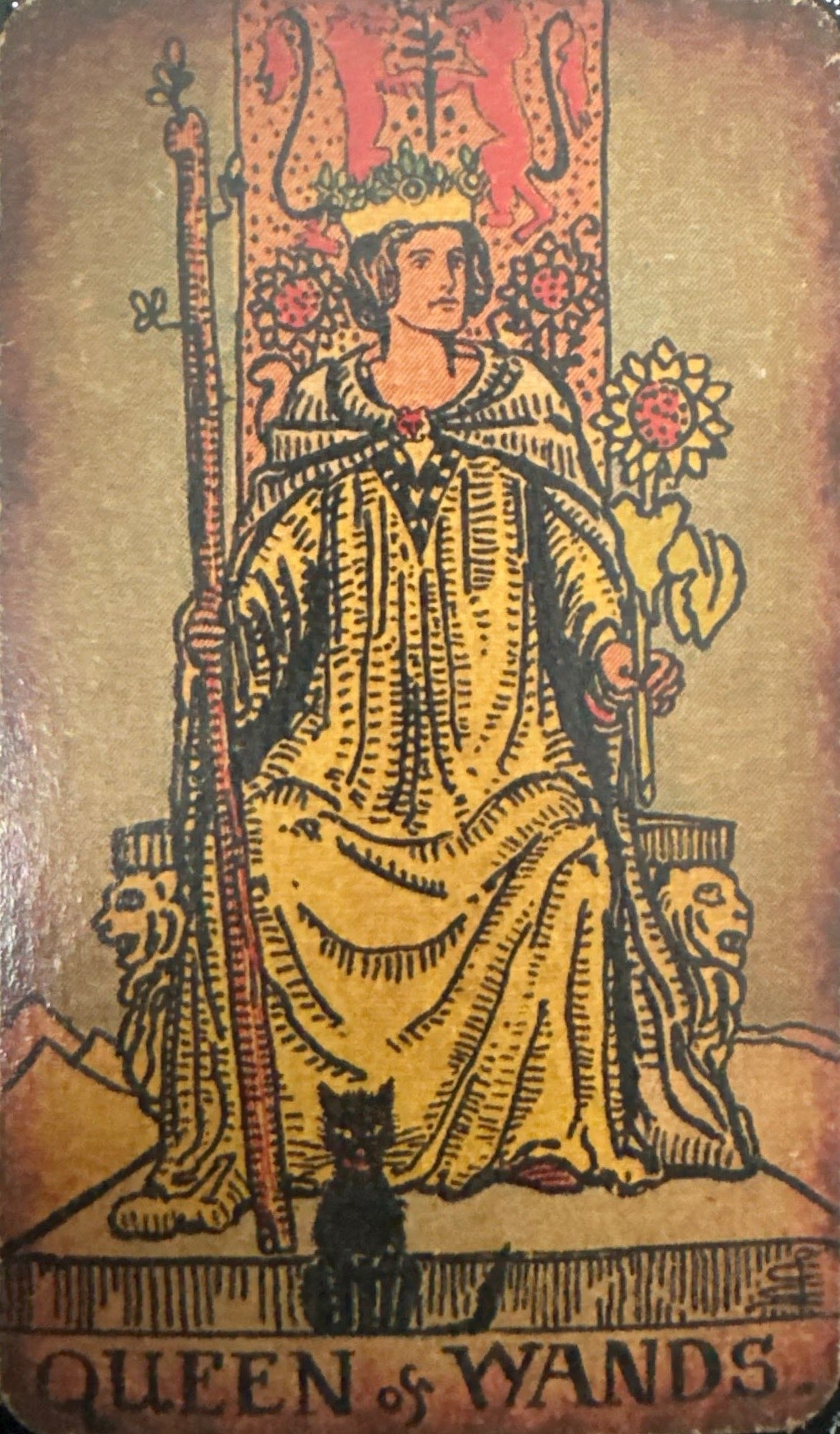 <p>XIII - Queen of Wands</p>