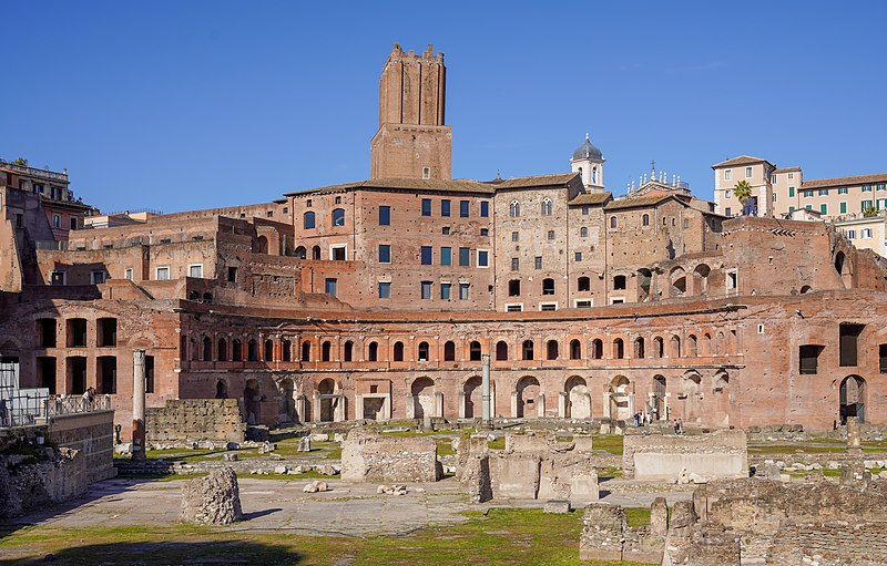 <p>Market of Trajan (date &amp; material)</p>