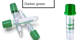<p>Green Top Lithium Heparin Tubes</p>