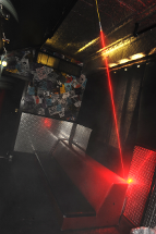 <p>Laser photography</p>