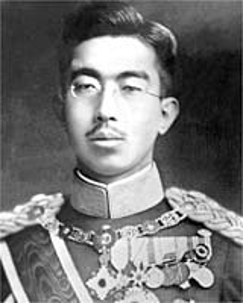 <p>Emperor of Japan during WWII; though a symbolic figurehead, he was the leader of the nation during its militaristic expansion.</p>