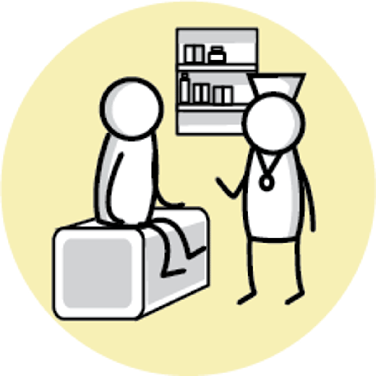 <p>doctor's office</p>